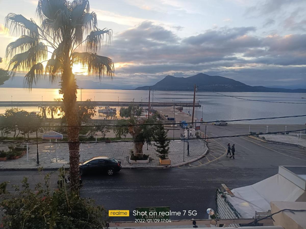 Palatino Hotell Loutrá Edipsoú Eksteriør bilde